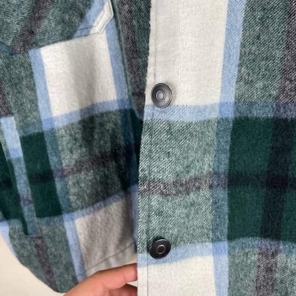 Zara Plaid Shacket - Picture 14 of 15